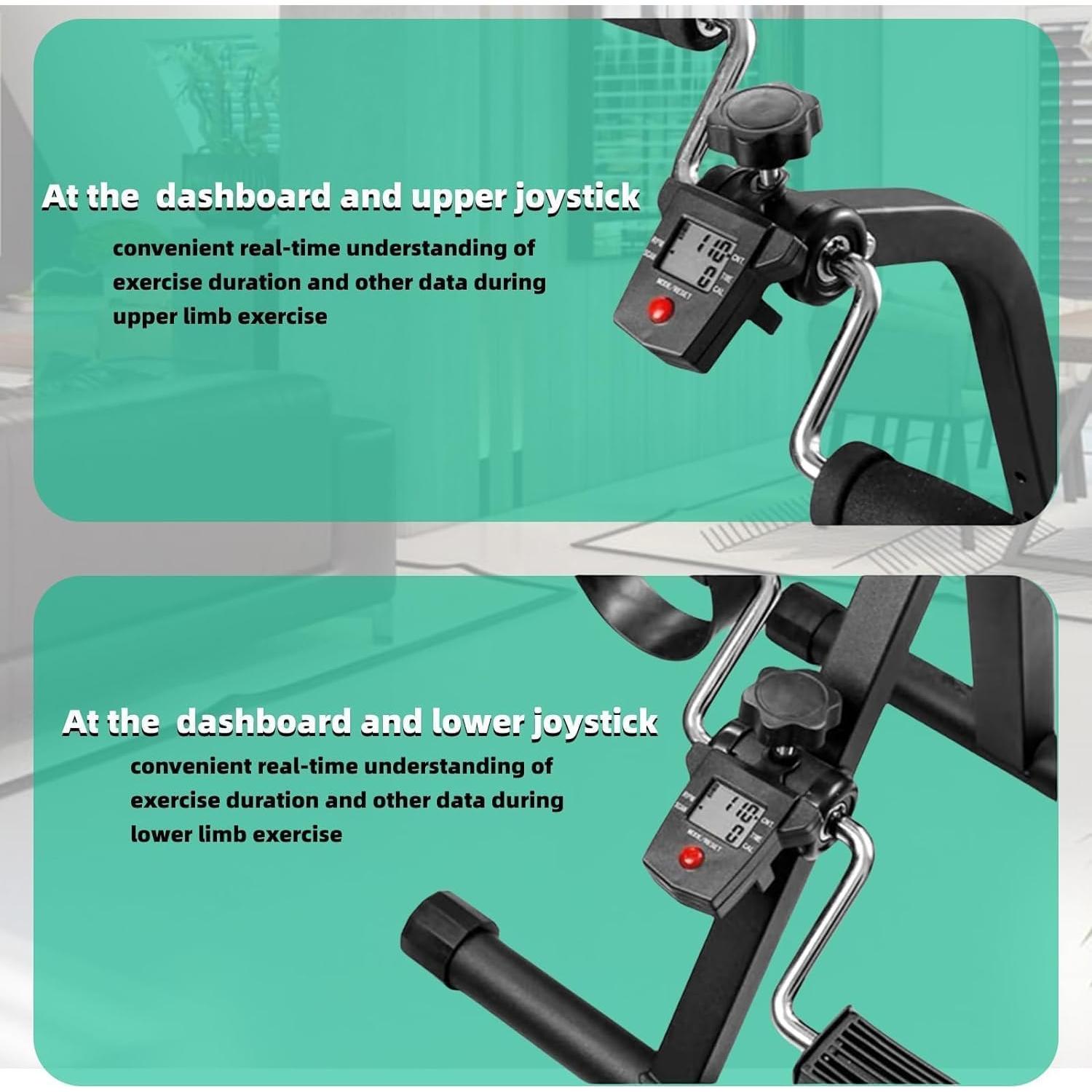 Ejercitador de Pedales VARONGHKOO para Rehabilitación Ajustable