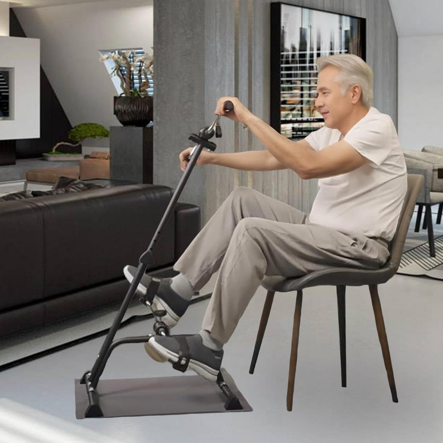 Ejercitador de Pedales VARONGHKOO para Rehabilitación Ajustable