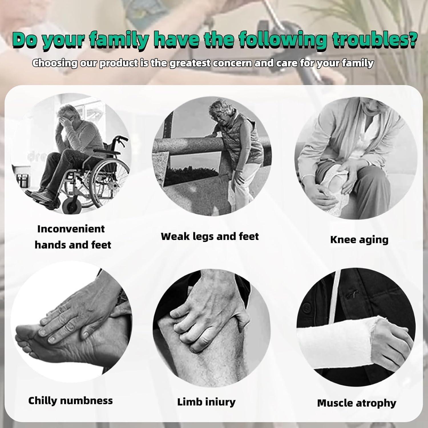 Ejercitador de Pedales VARONGHKOO para Rehabilitación Ajustable