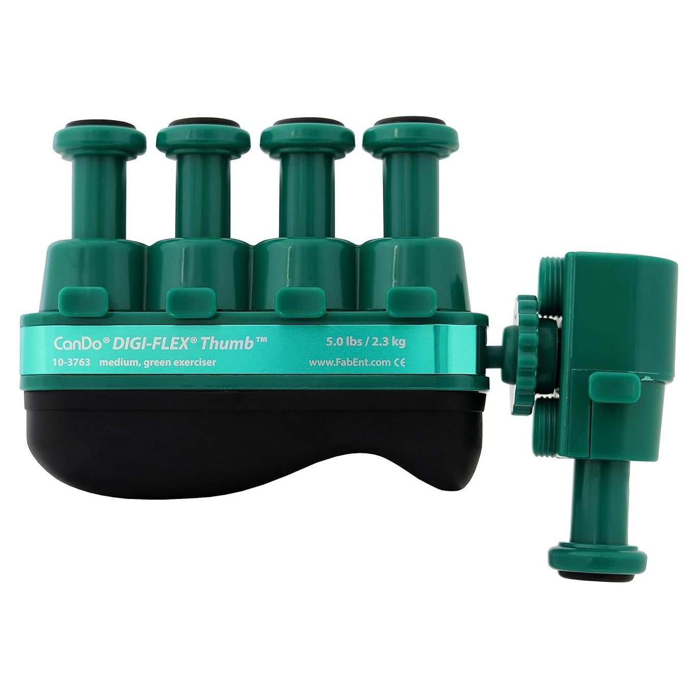 CanDo Digi-Flex Pulgar Mediano Verde - Ejercitador de Dedos