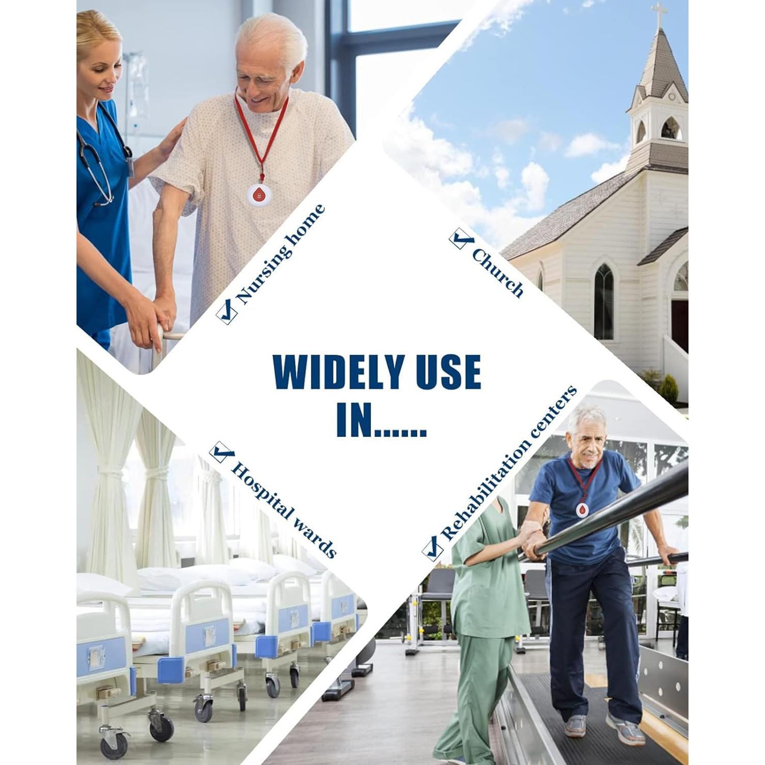 Botón de Llamada Inalámbrico WNKRUN CS-O1 Impermeable