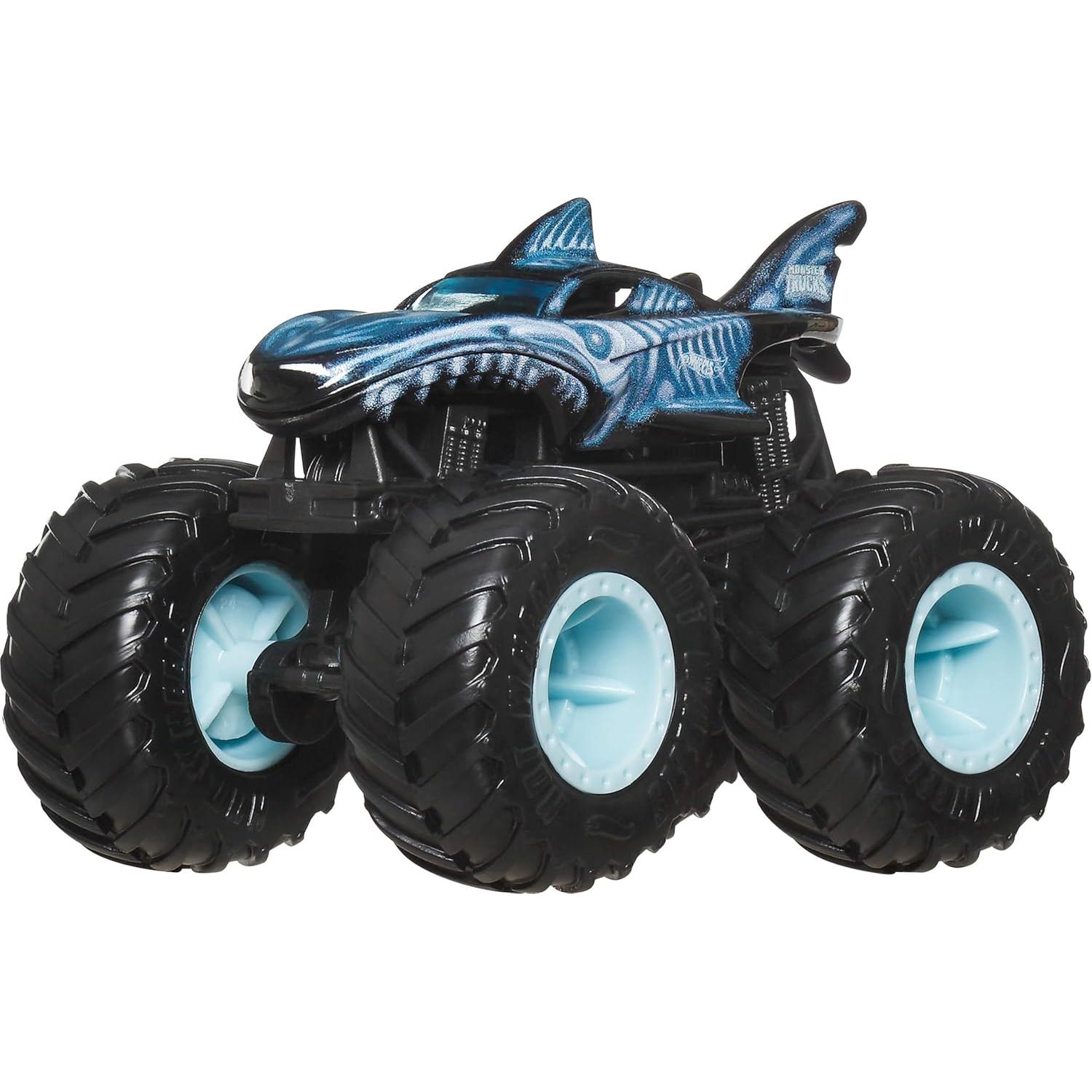 Hot Wheels Monster Trucks Paquete 4 Camiones 1:64 Temáticos