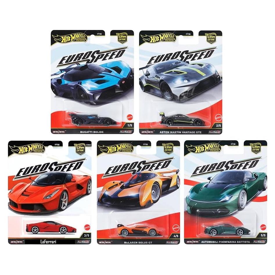 Coche a escala 1:64 Hot Wheels Euro Speed L Case