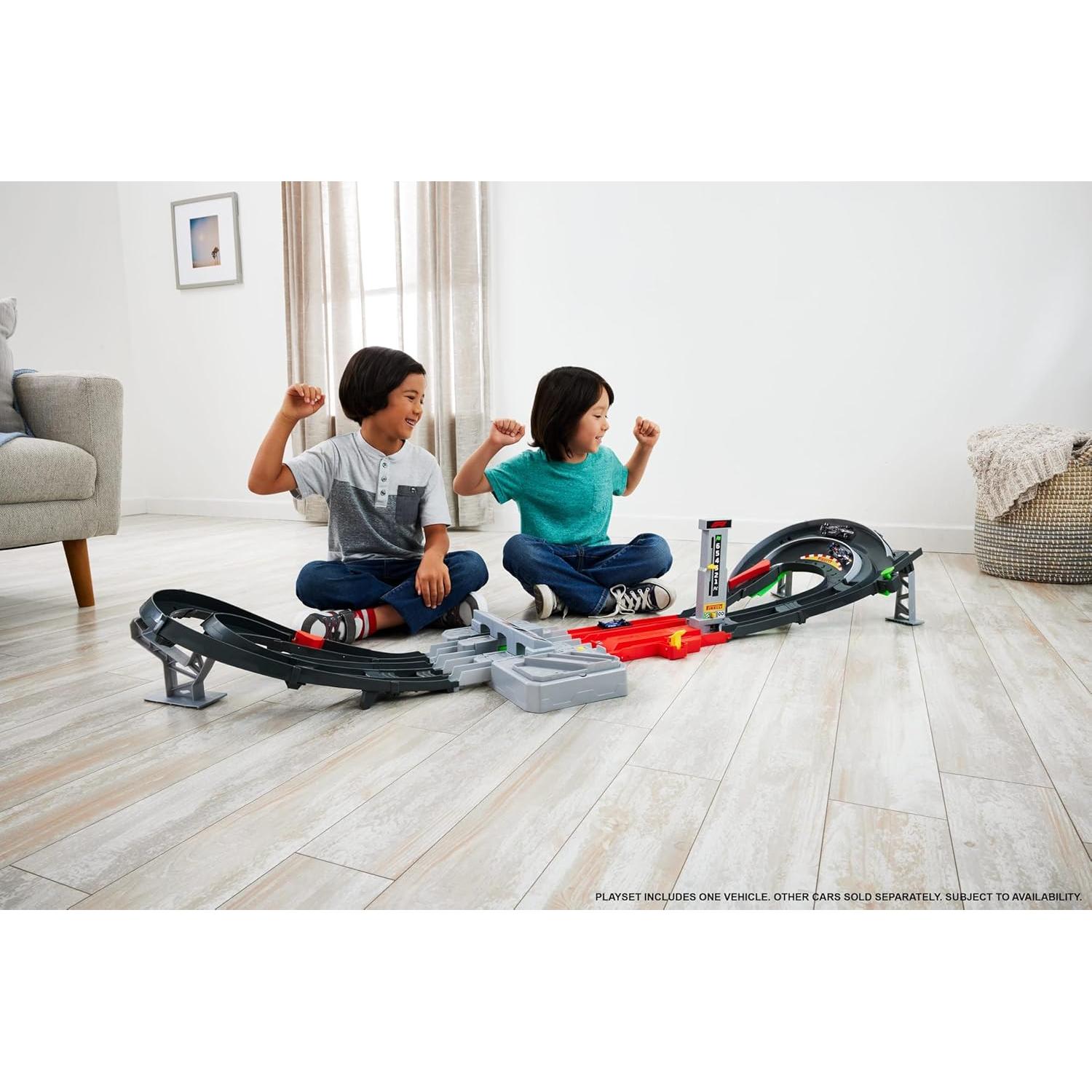 Juego de Pista de Autos Hot Wheels F1 con 3 Autos 1:64