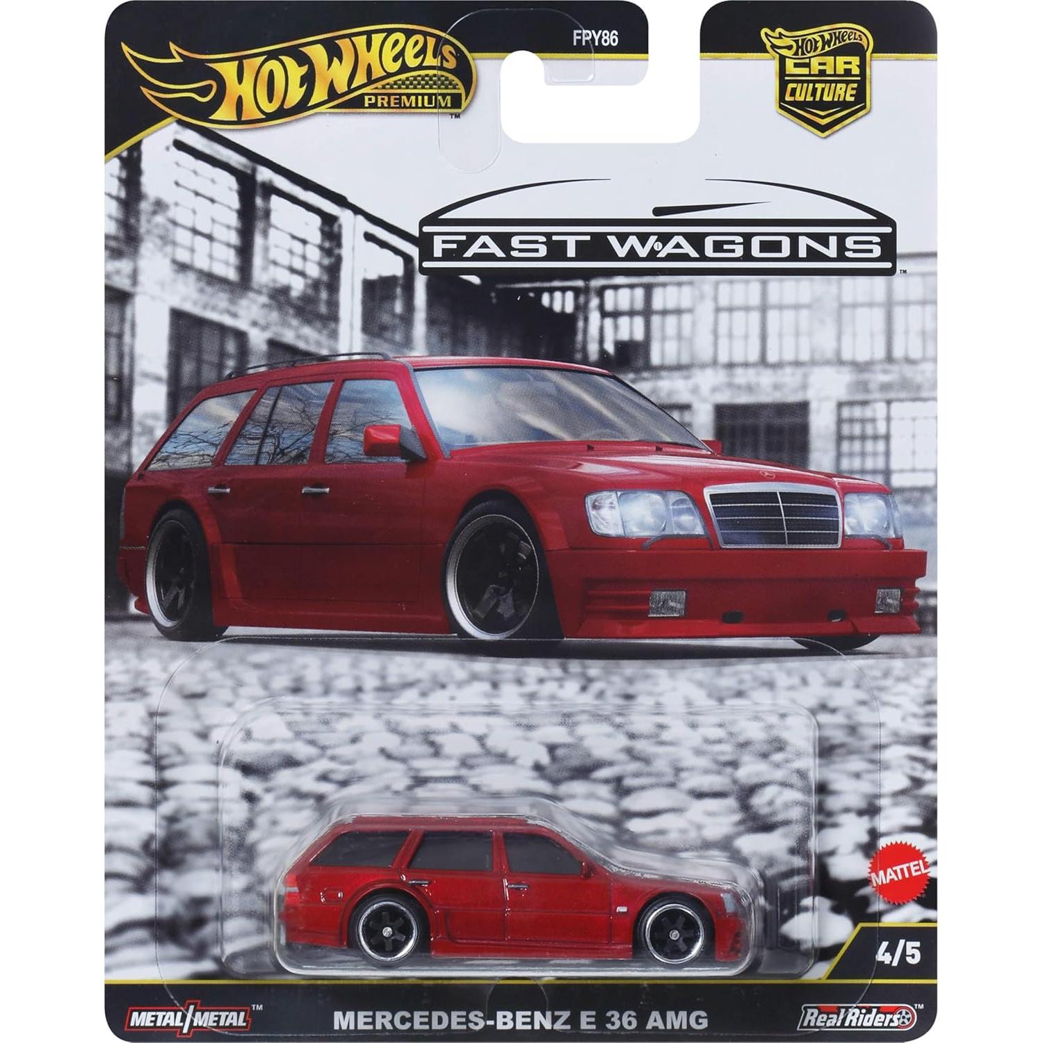 Hot Wheels Premium Car Culture Mercedes-Benz AMG E 36 Estate 1:64