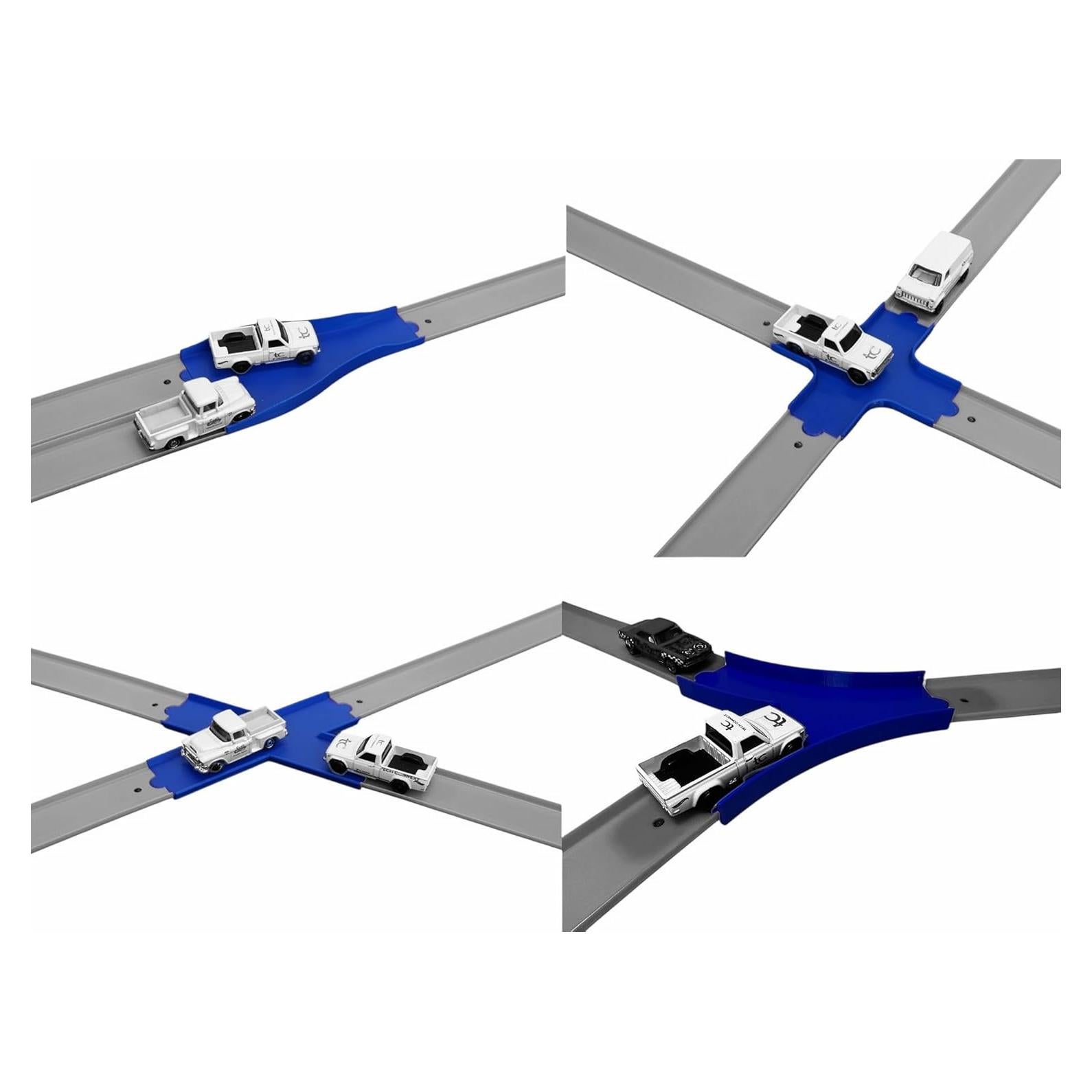 Paquete de Accesorios de Pista Hot Wheels - Ecológico Azul