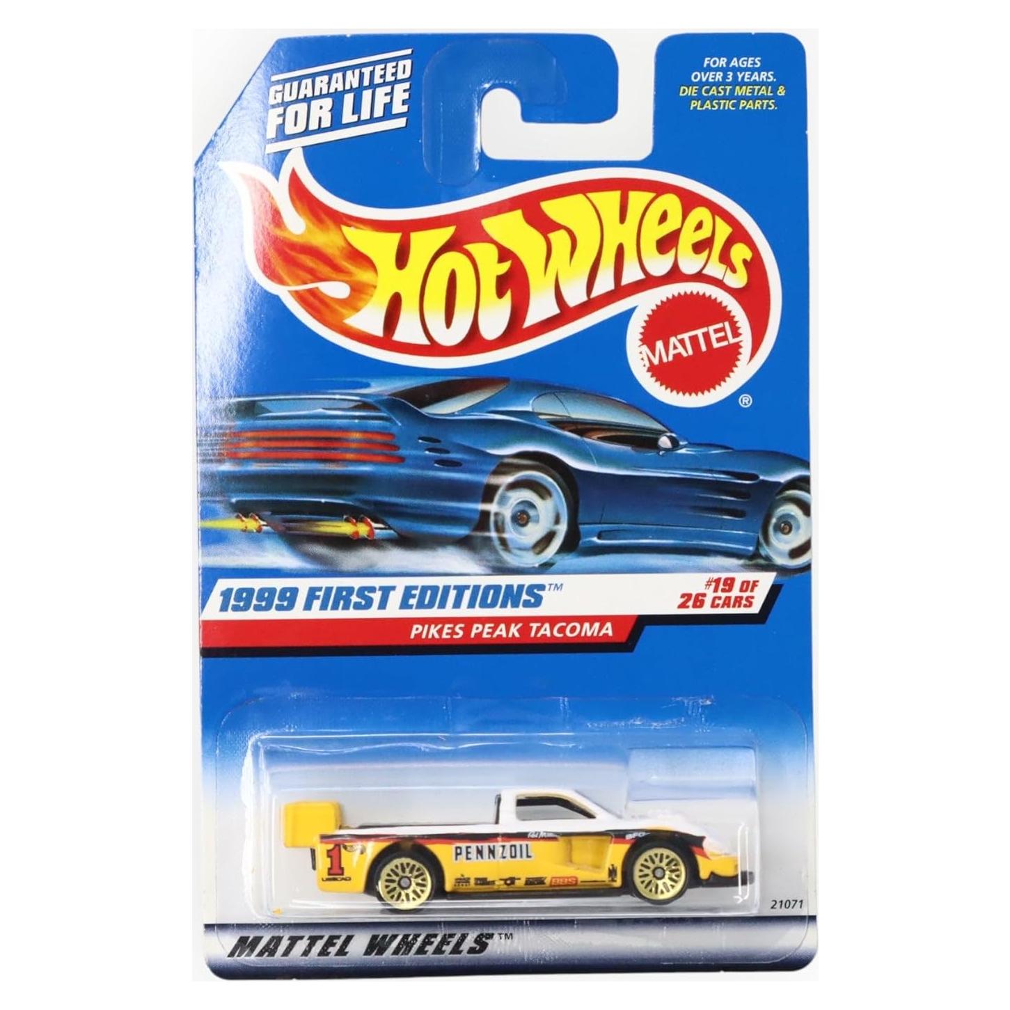 Hot Wheels Tacoma Pikes Peak 1999 1ra Edición Coleccionista