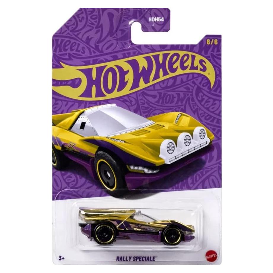Coche de Caza Púrpura Hot Wheels Mattel 57° Aniversario 1:64