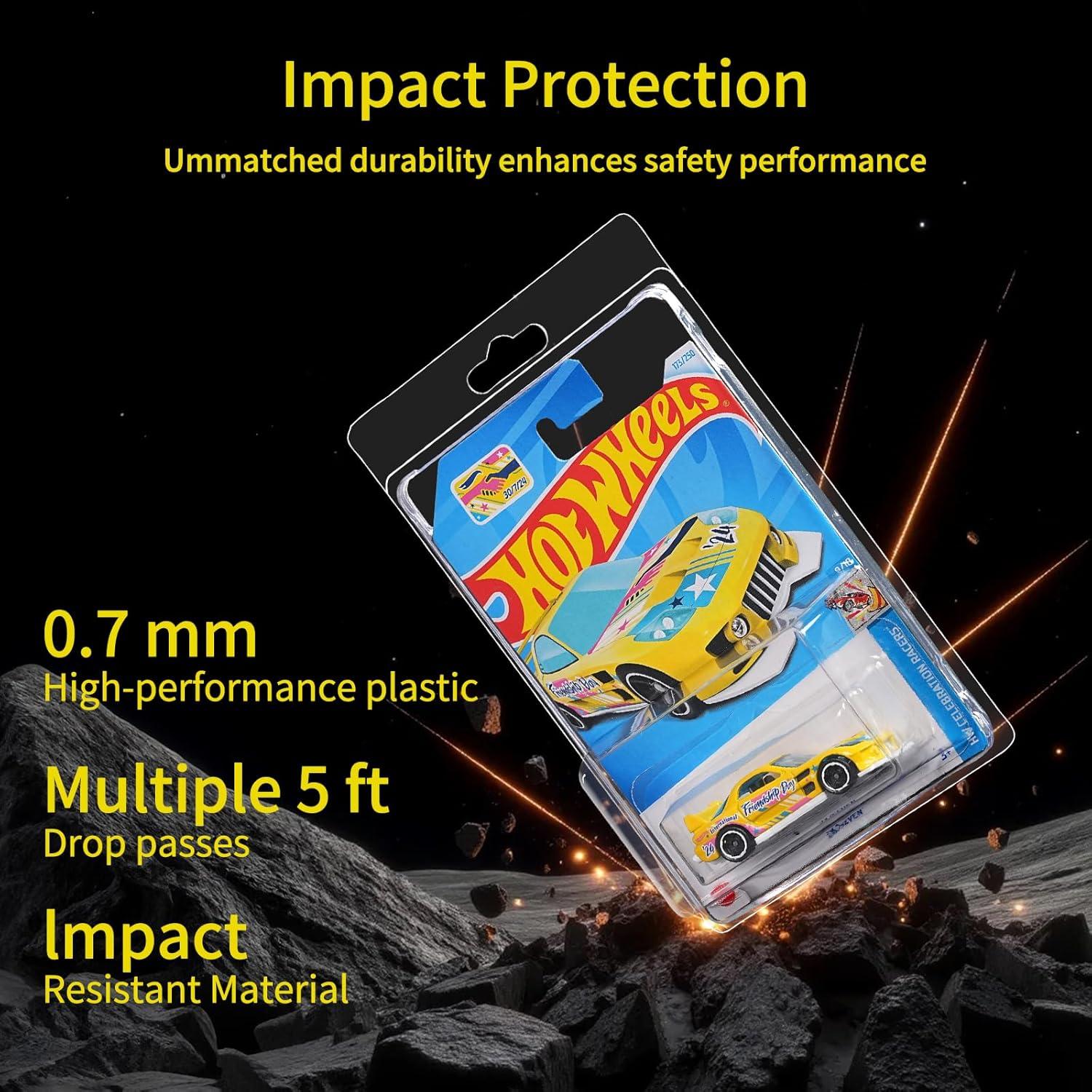 Paquete de 12 Carcasas de Exhibición ISPEUIAL para Hot Wheels