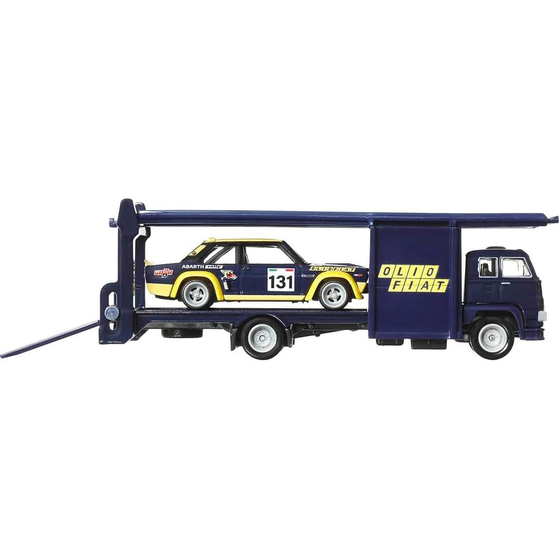 Camión Fiat 131 Abarth Hot Wheels 1:64 Cultura Automovilística