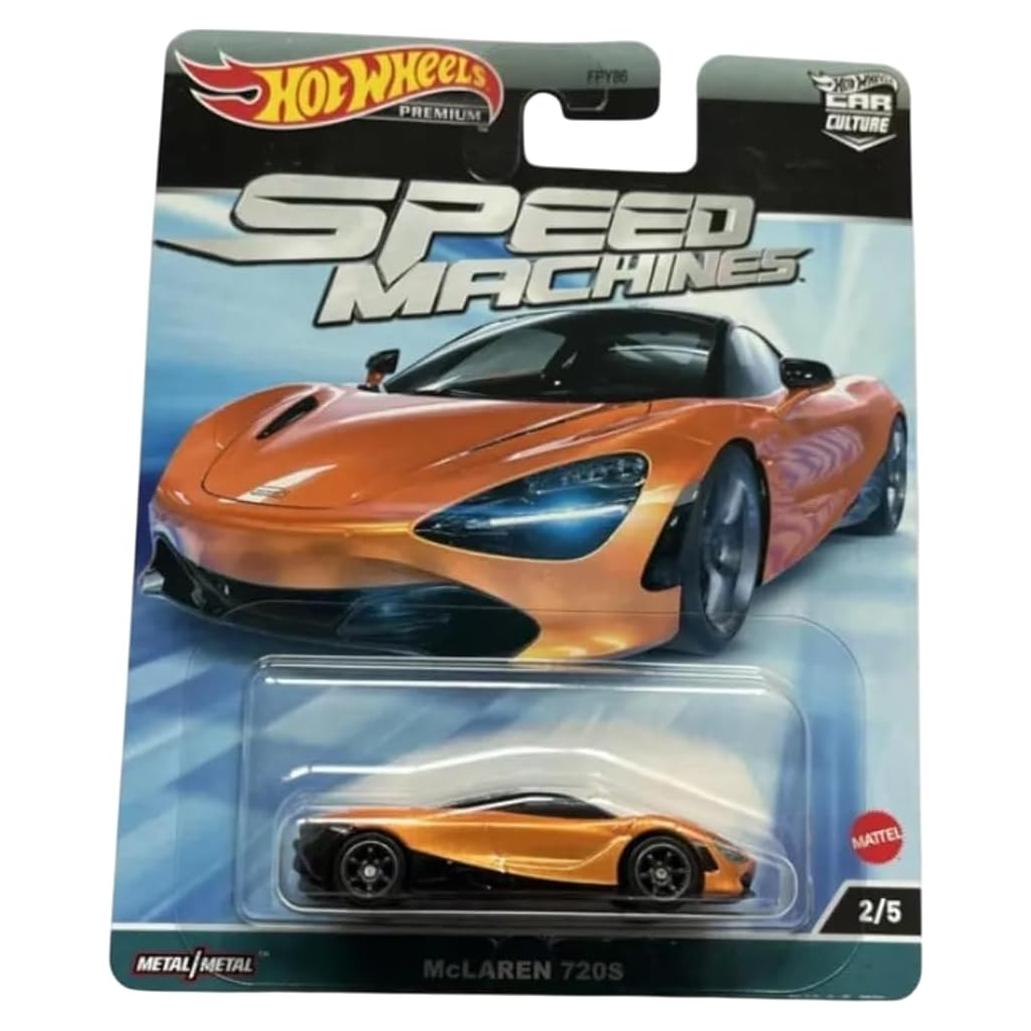 Hot Wheels Car Culture McLaren 720S 2023 a Escala 1:64