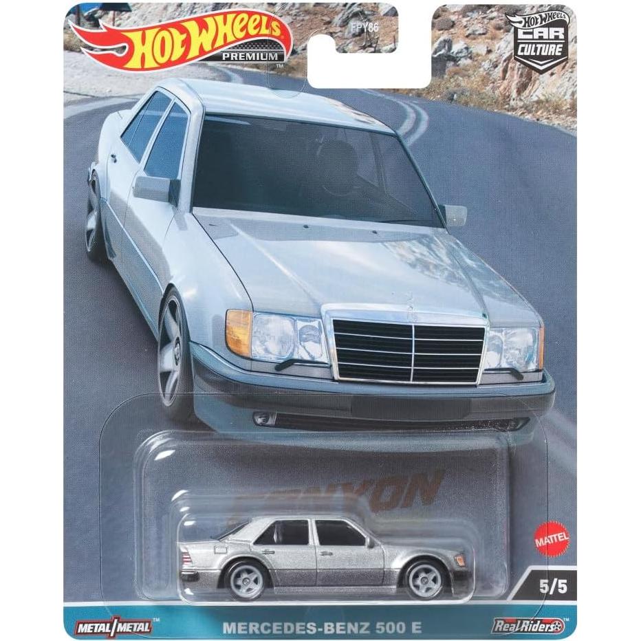 Hot Wheels Premium 2023 Mercedes Benz 500E 1:64 Diecast
