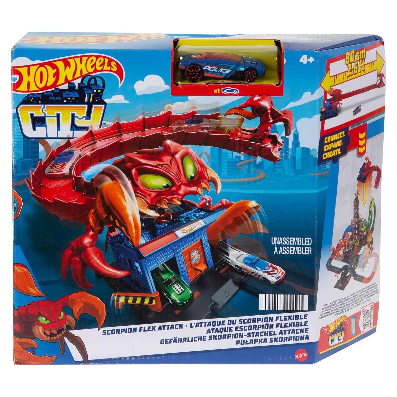 Juego de Pista de Autos Hot Wheels Ataque Escorpión 0.76m