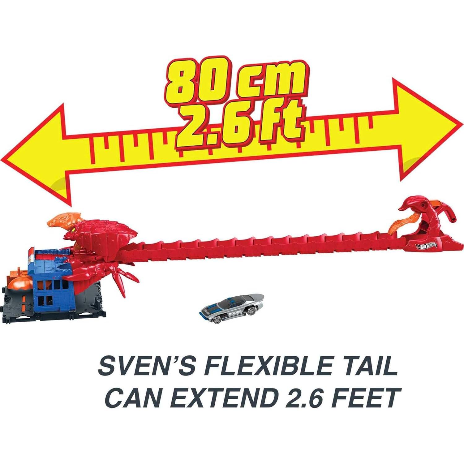 Juego de Pista de Autos Hot Wheels Ataque Escorpión 0.76m