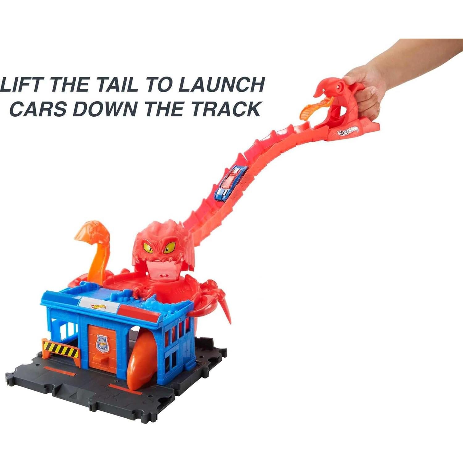 Juego de Pista de Autos Hot Wheels Ataque Escorpión 0.76m