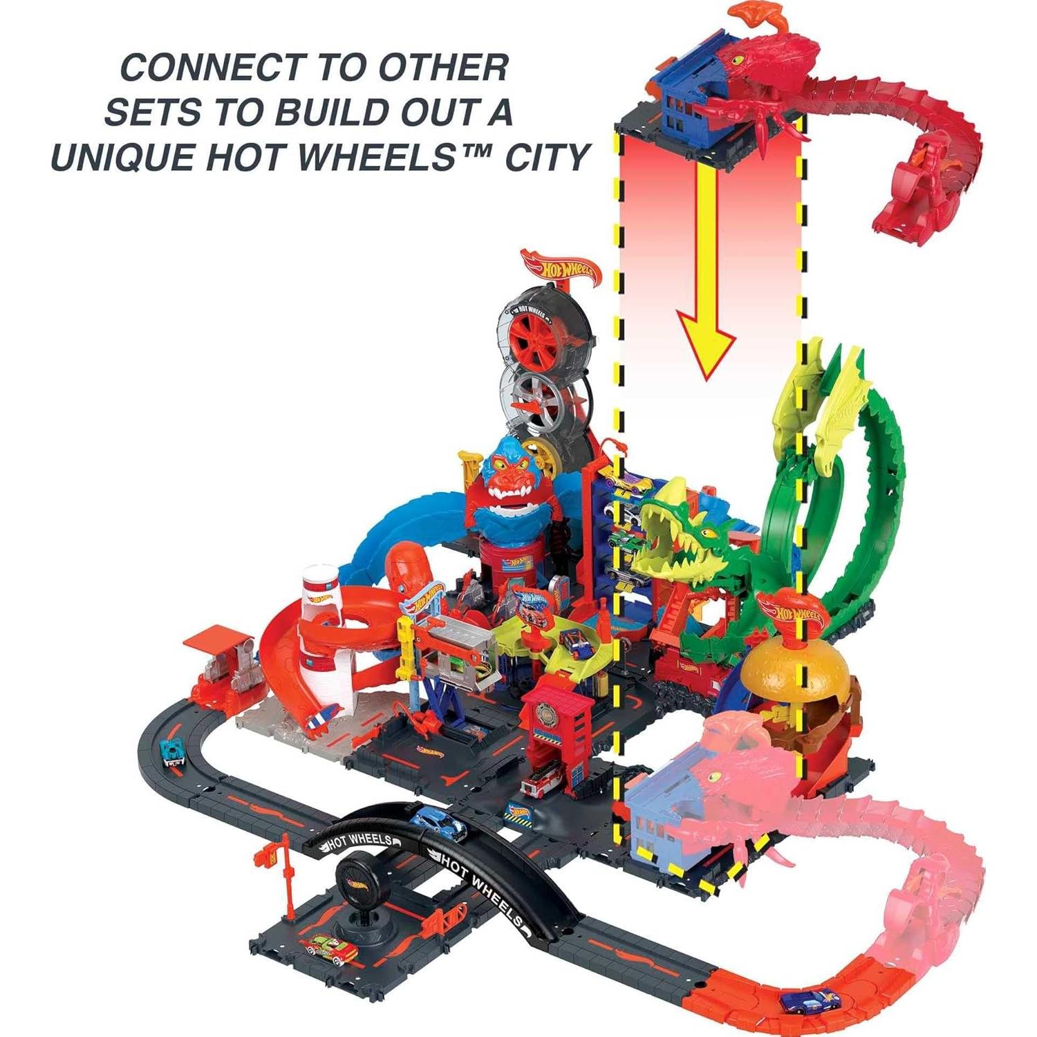 Juego de Pista de Autos Hot Wheels Ataque Escorpión 0.76m