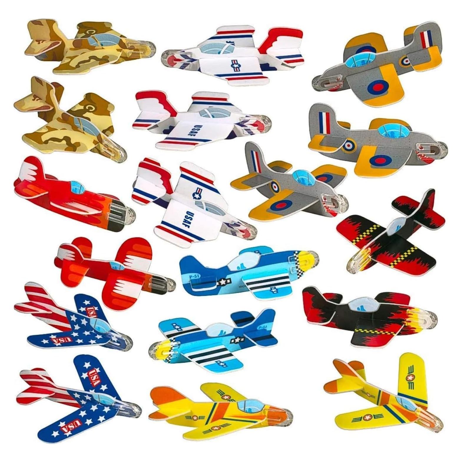 Paquete de 72 Aviones de Espuma Neliblu para Niños - Recuerdos de Fiesta