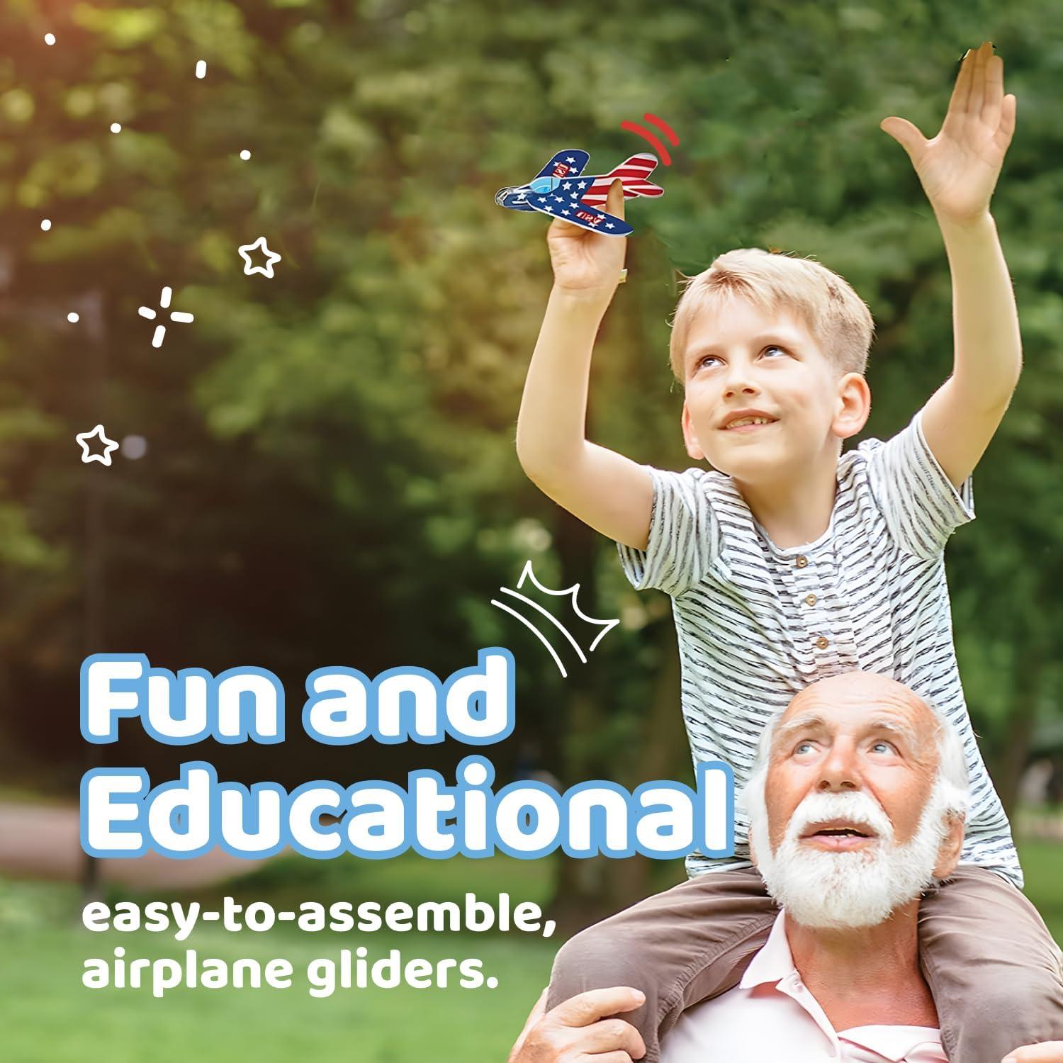 Paquete de 72 Aviones de Espuma Neliblu para Niños - Recuerdos de Fiesta