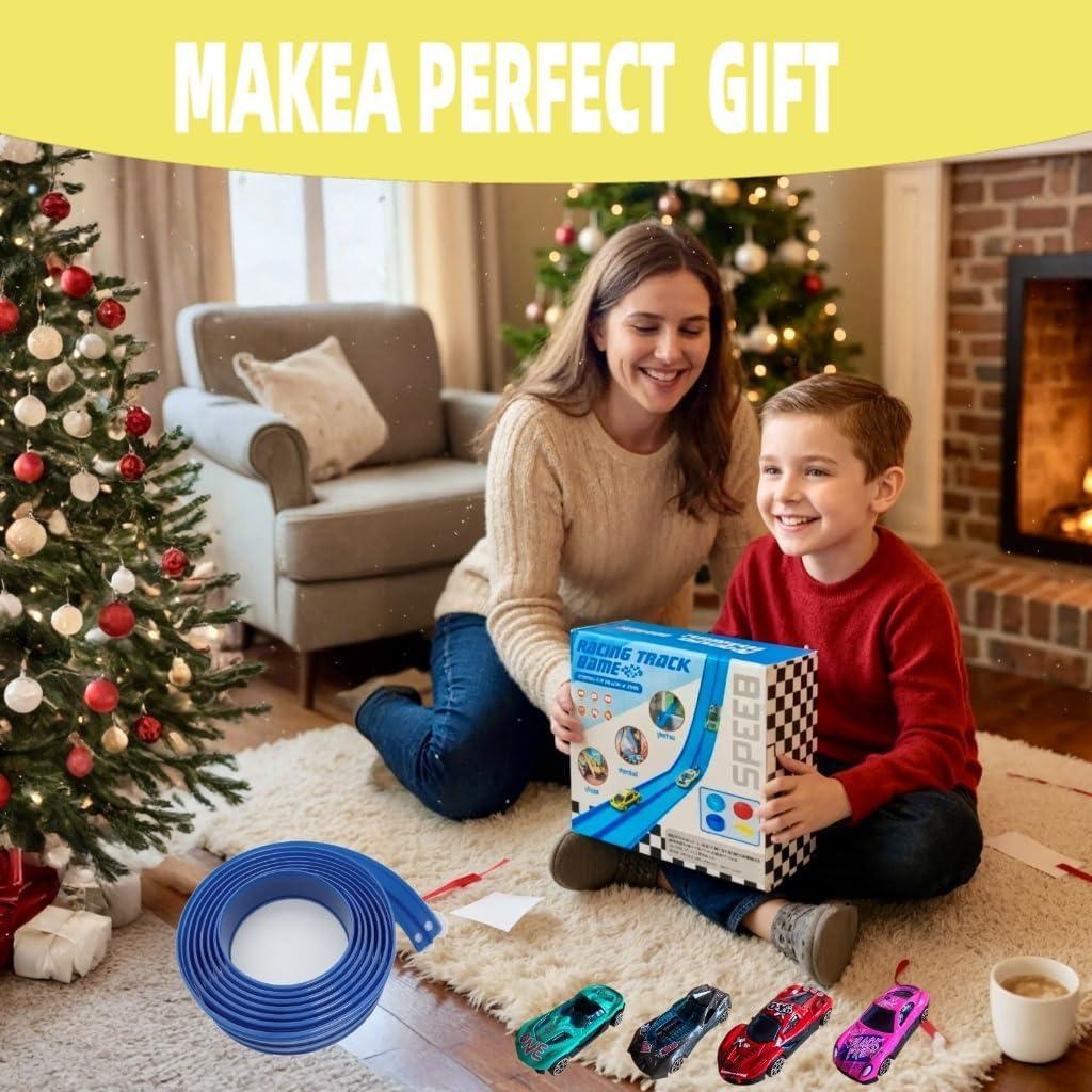 Juego de Pista de Carreras Flexible 457 cm Azul - Chenghai