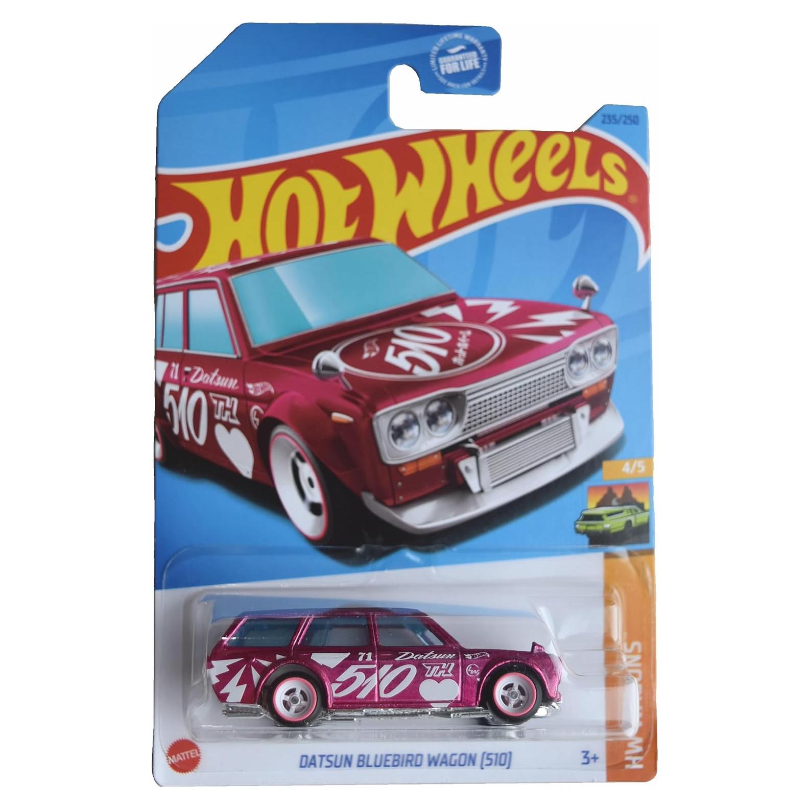 Auto a Escala Hot Wheels Datsun Bluebird Wagon 1:64