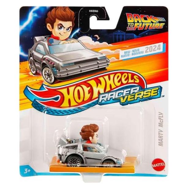 Vehículo de Juguete Hot Wheels Marty McFly 1:64 Regreso al Futuro