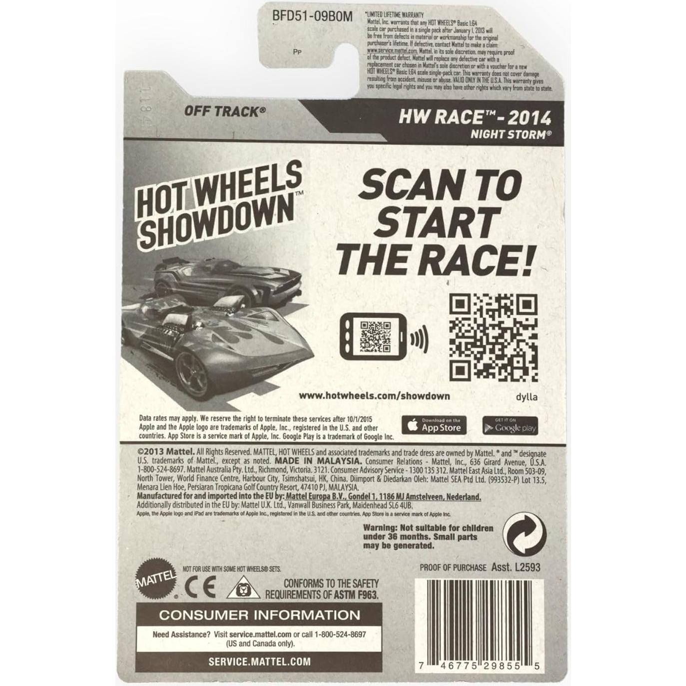 Hot Wheels Off Track 2014 - Colección Básica Mattel