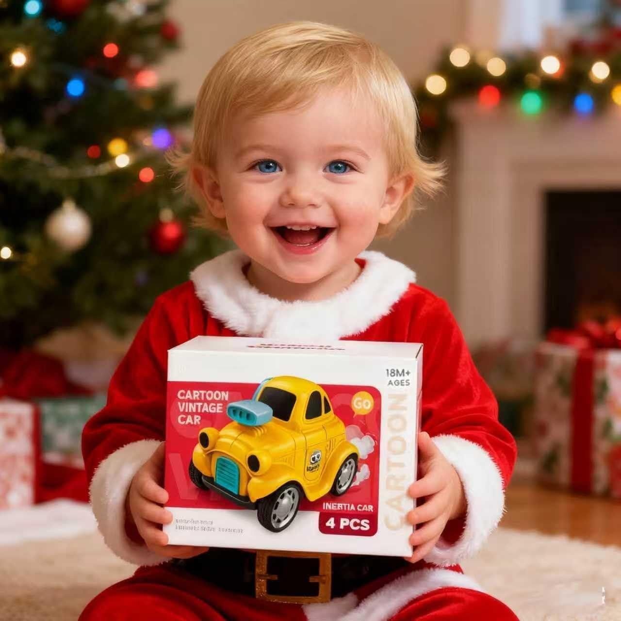 Coches de Fricción Inerciales IOMDRWU para Niños 1-3 Años