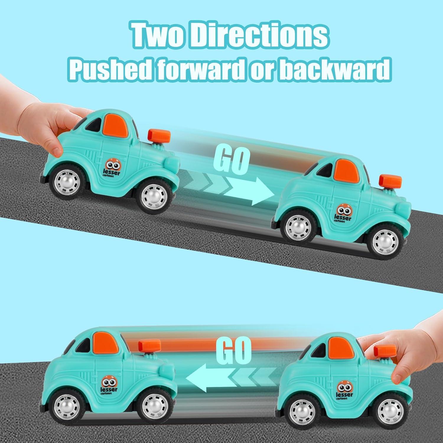 Coches de Fricción Inerciales IOMDRWU para Niños 1-3 Años