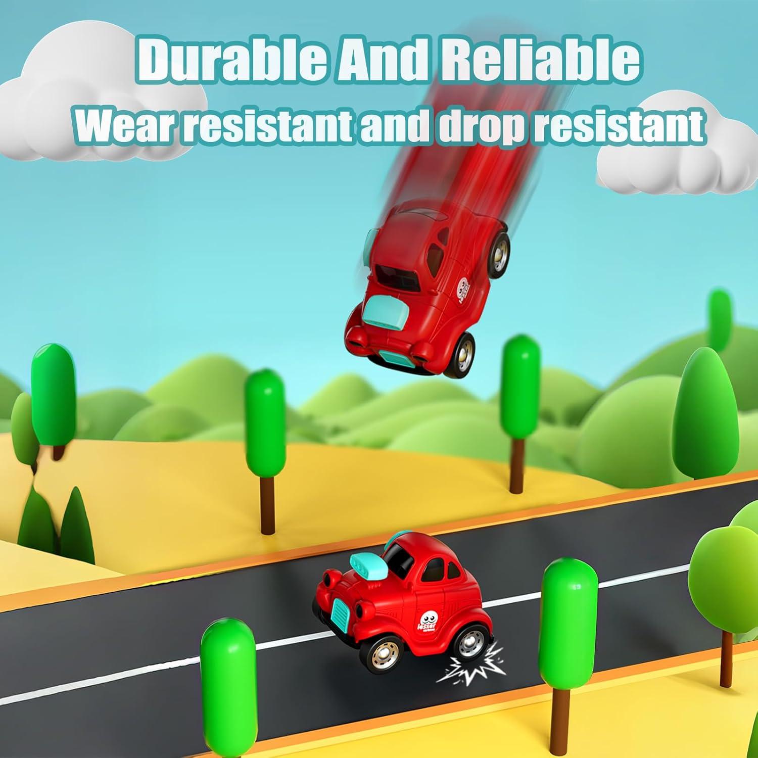 Coches de Fricción Inerciales IOMDRWU para Niños 1-3 Años