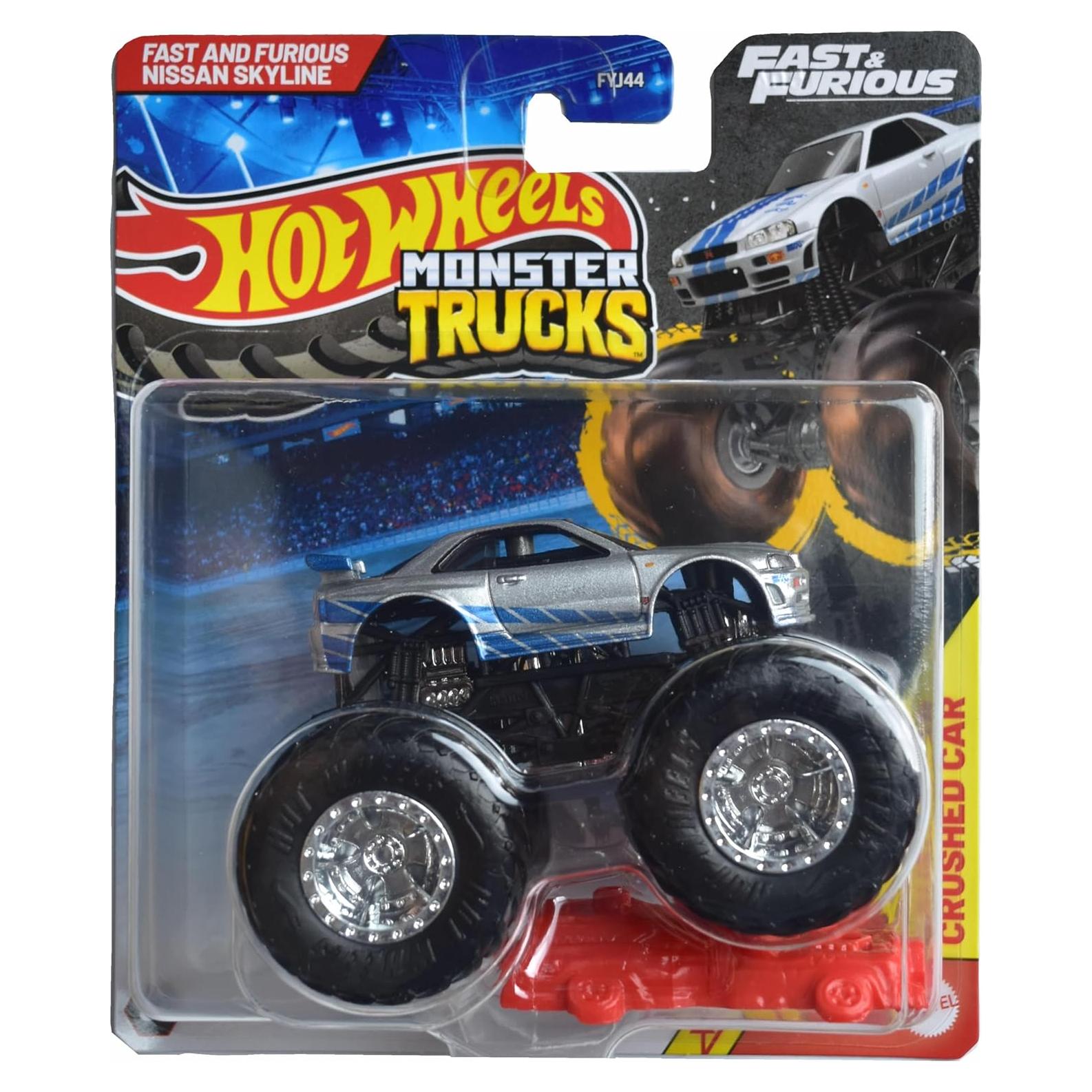 Hot Wheels Monster Trucks Nissan Skyline 1:64 Mattel