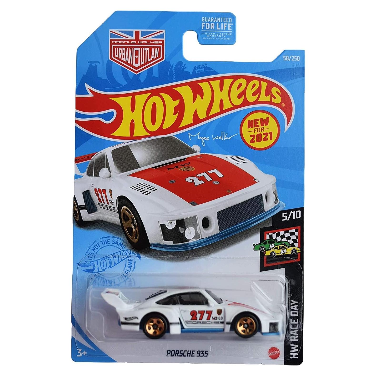 Hot Wheels Porsche 935 Blanco 1:64 Escala 58/250
