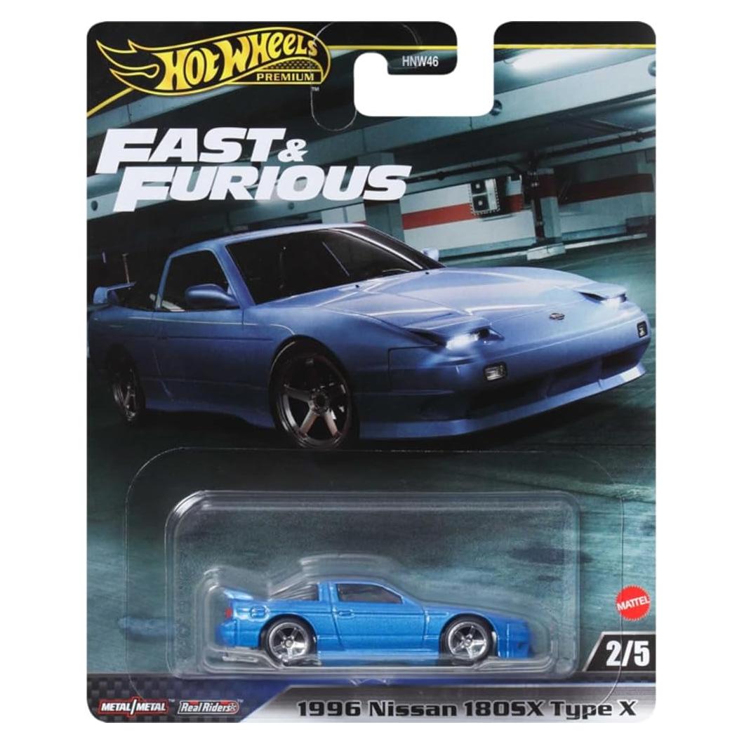 Hot Wheels Nissan 180SX Tipo X 1996 Premium Azul