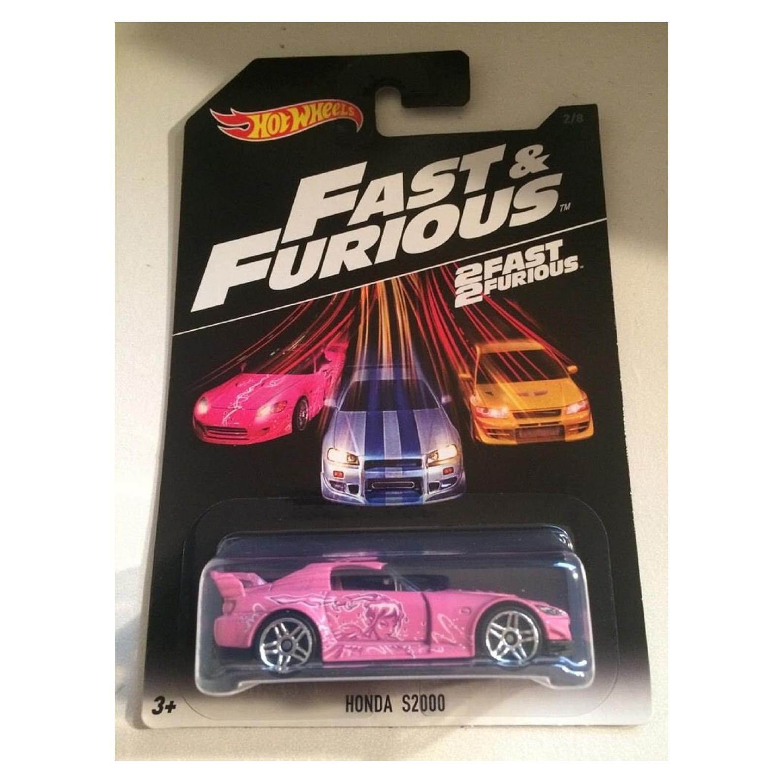Hot Wheels Rápidos y Furiosos Honda S2000 2016 Exclusivo
