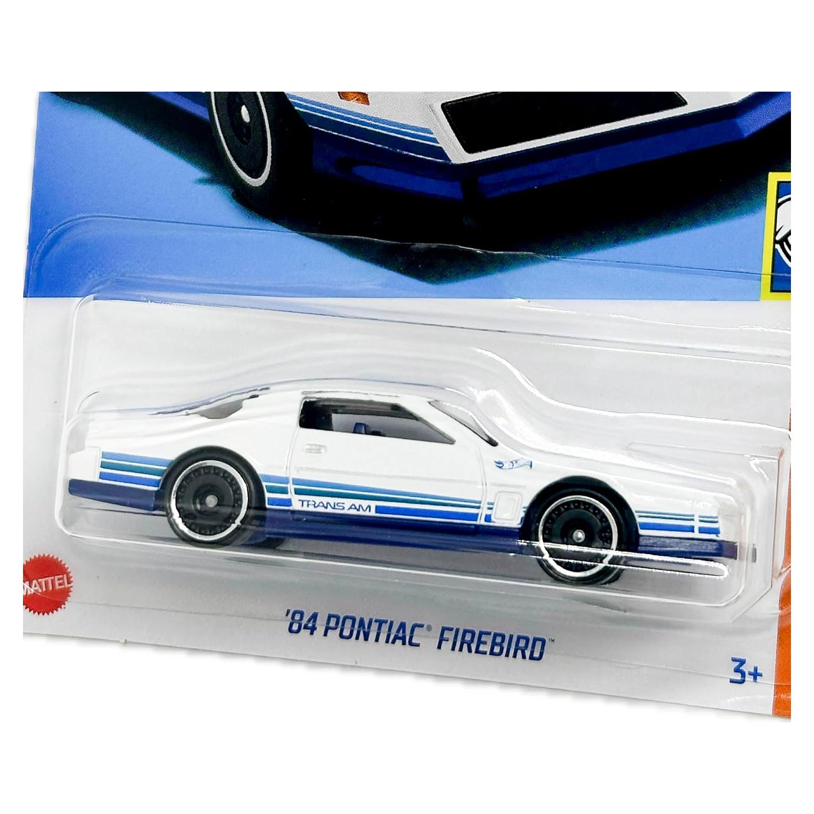 Hot Wheels Pontiac Firebird 1984 Blanco 1:64 Coleccionable