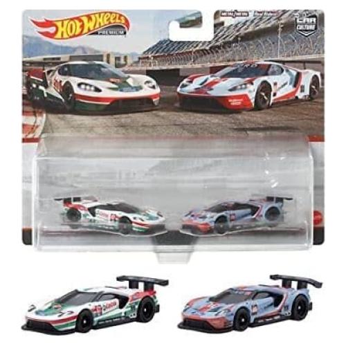 Set de 2 Coches Diecast Hot Wheels 2016 GT Race HCY72