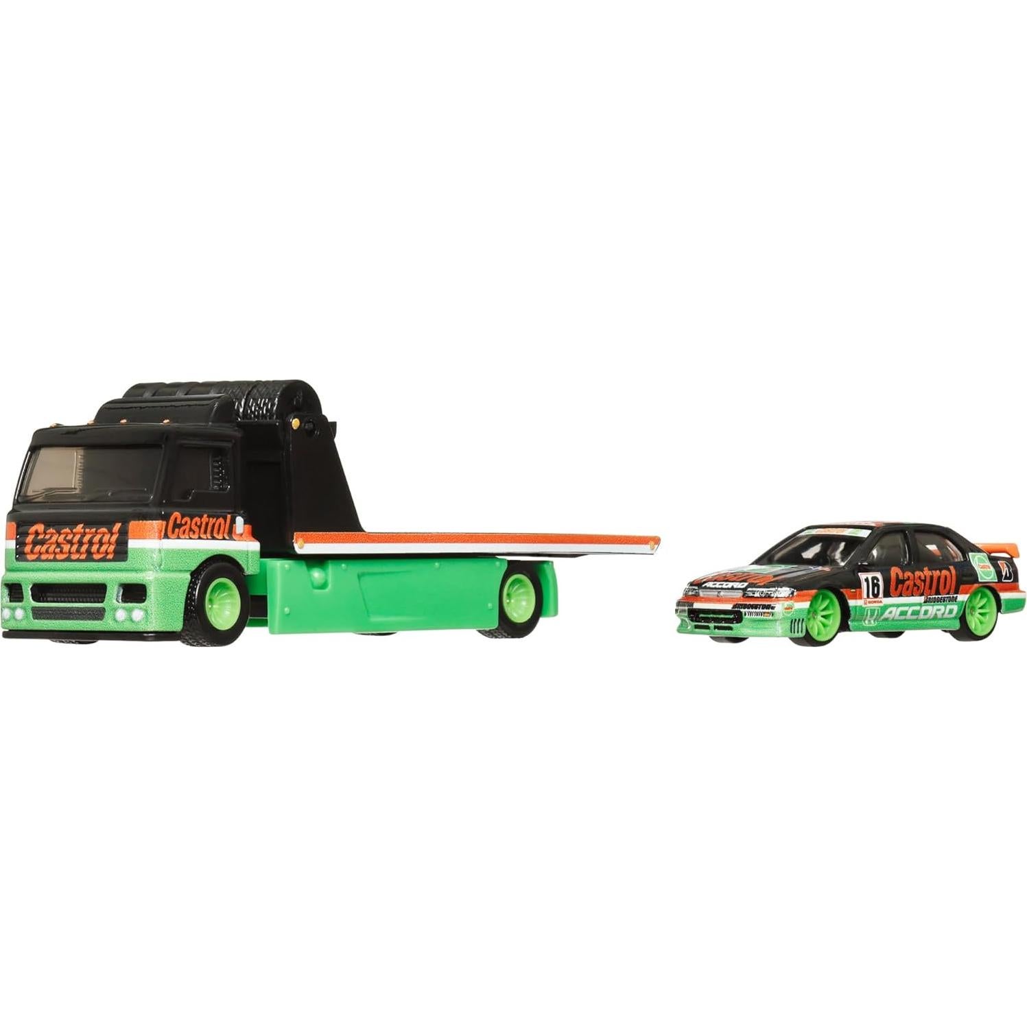 Camión de Transporte Hot Wheels HRV46 con Honda Accord 1996