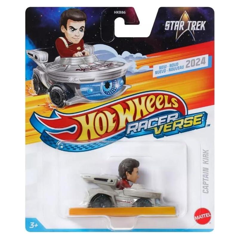 Coche Diecast Hot Wheels Capitán Kirk 1:64 Coleccionable