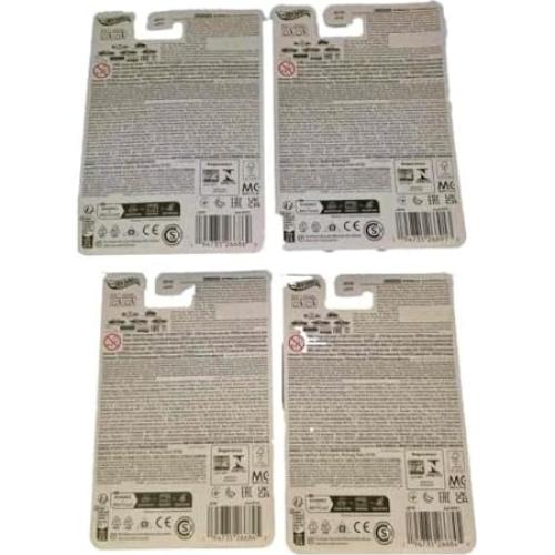 Hot Wheels Colección Iconos Nacionales Premium Set 4 Autos 1:64