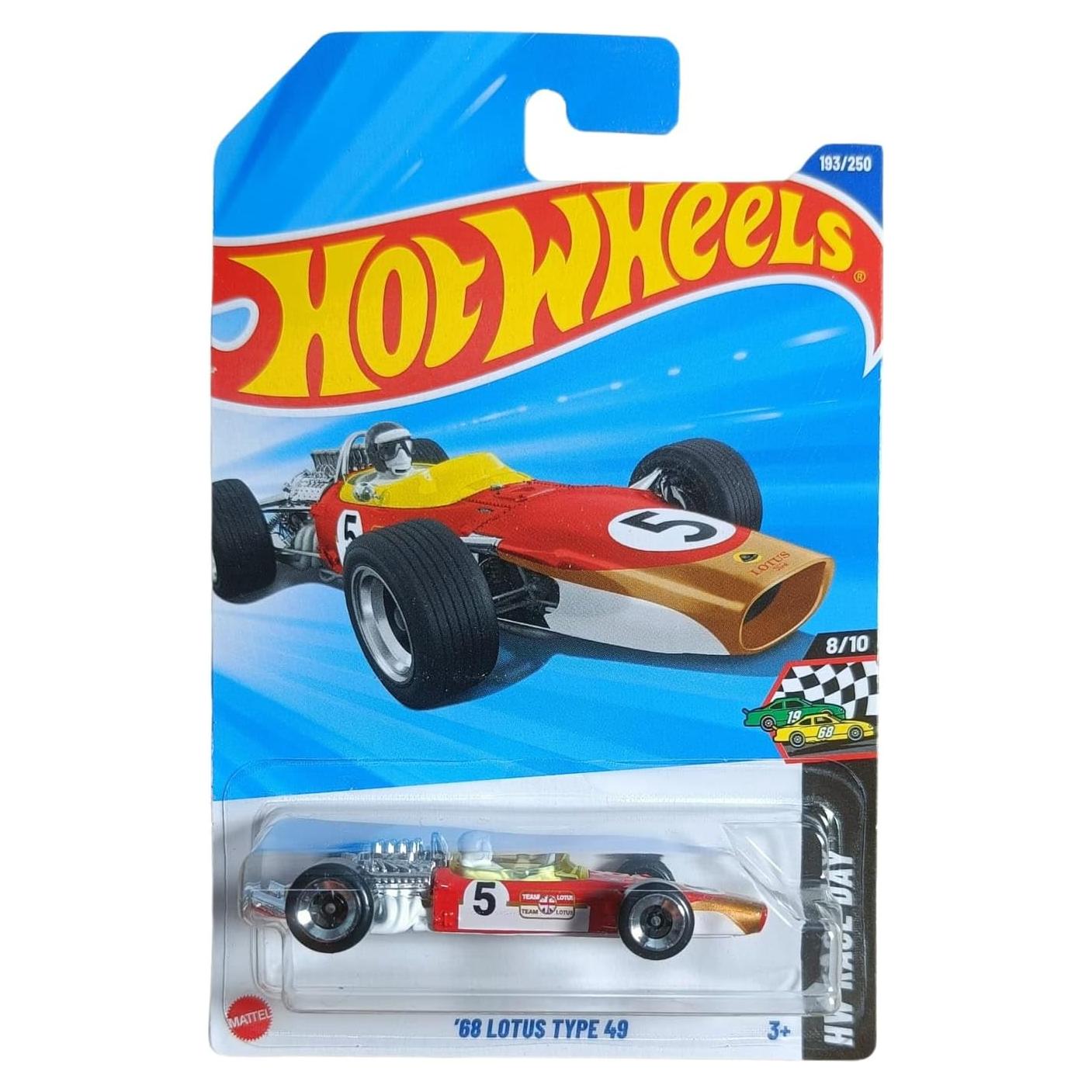 Hot Wheels Gotta Go Custom Hot Rod 1:64 Naranja y Negro