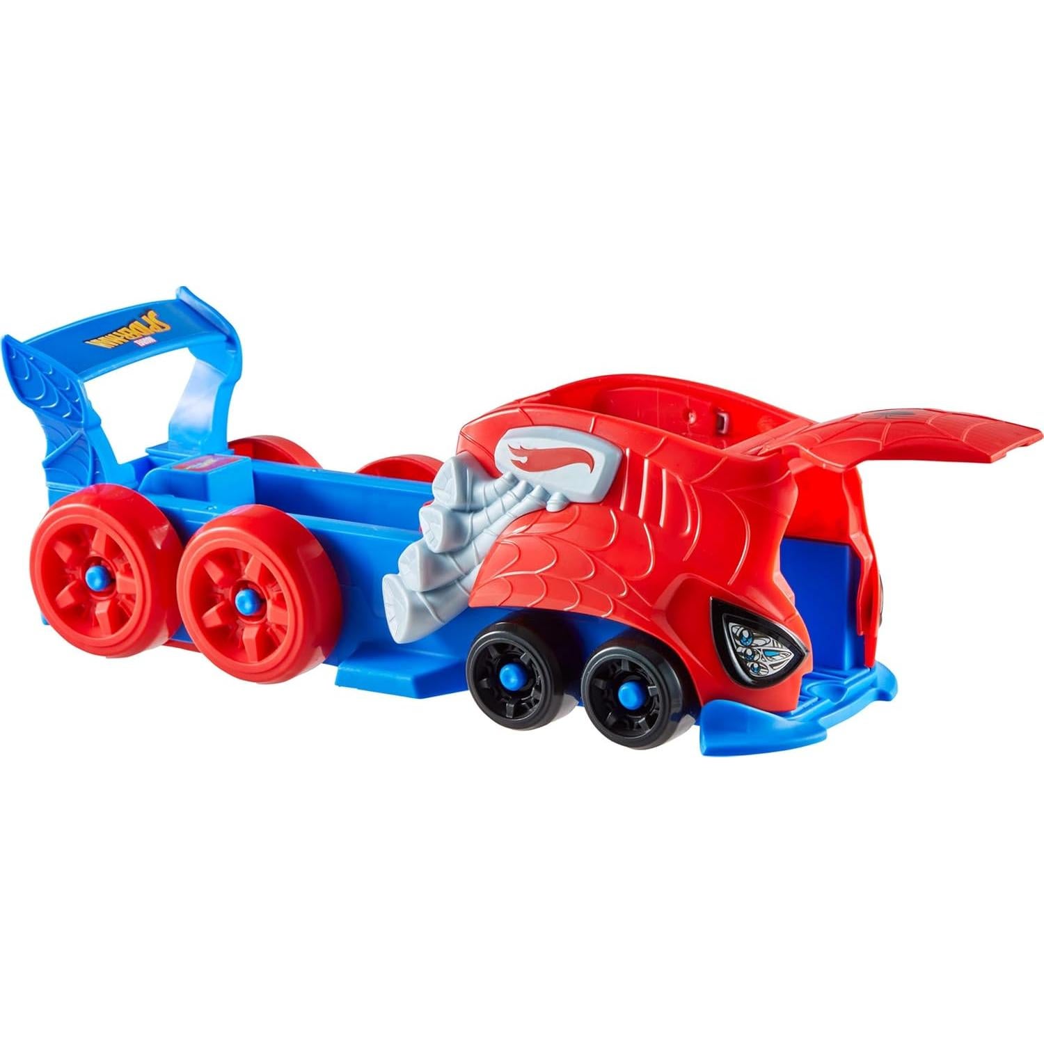 Juego de Pista de Autos Hot Wheels Spider-Man con Lanzador y Vehículo