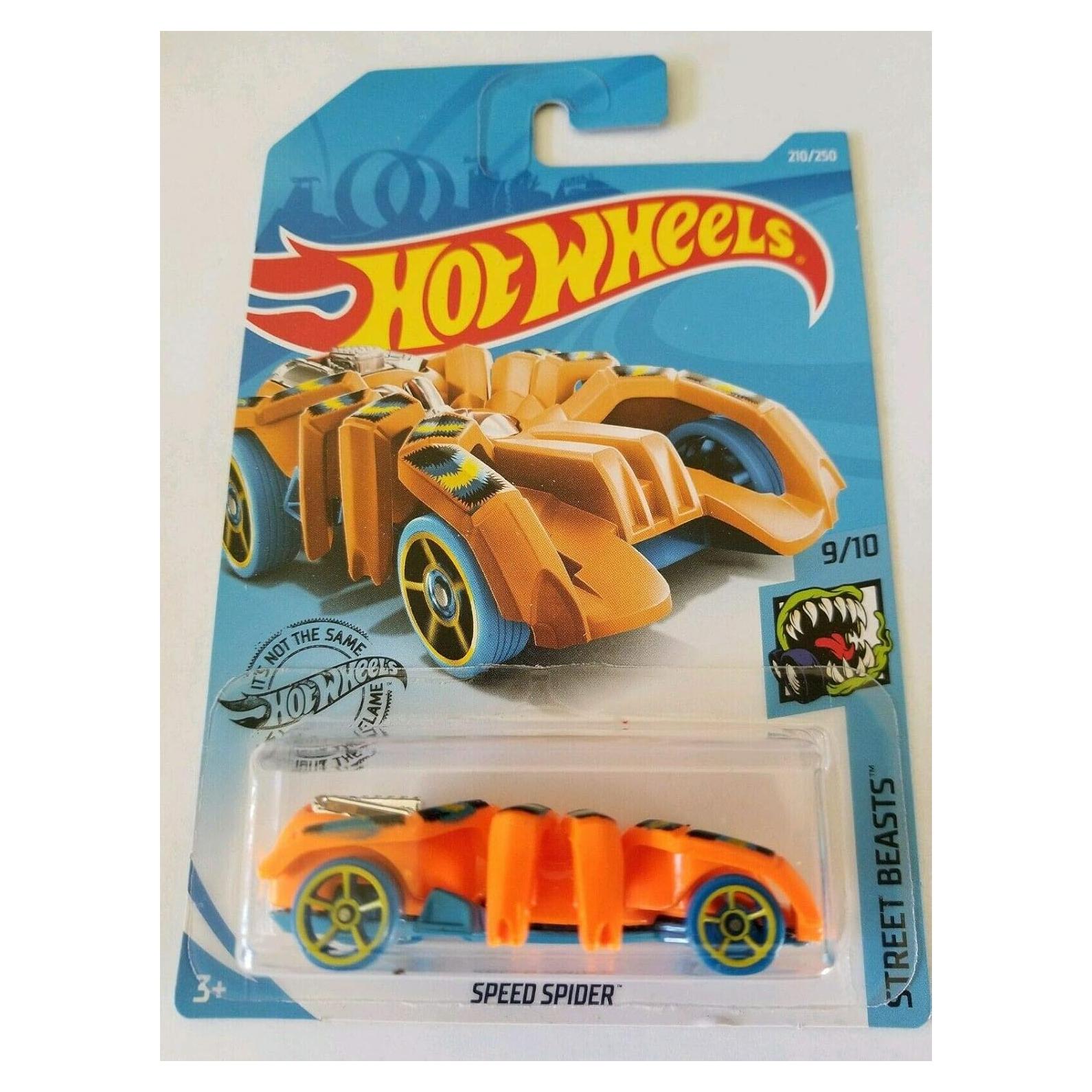 Hot Wheels Coche Araña Rápida 2019 210/250 Naranja 36g
