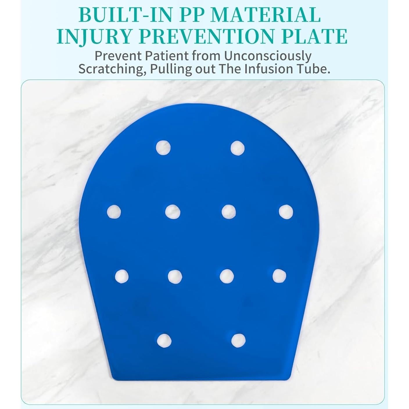 Guantes de Restricción Médica Lefeke - 2 Piezas, Gris