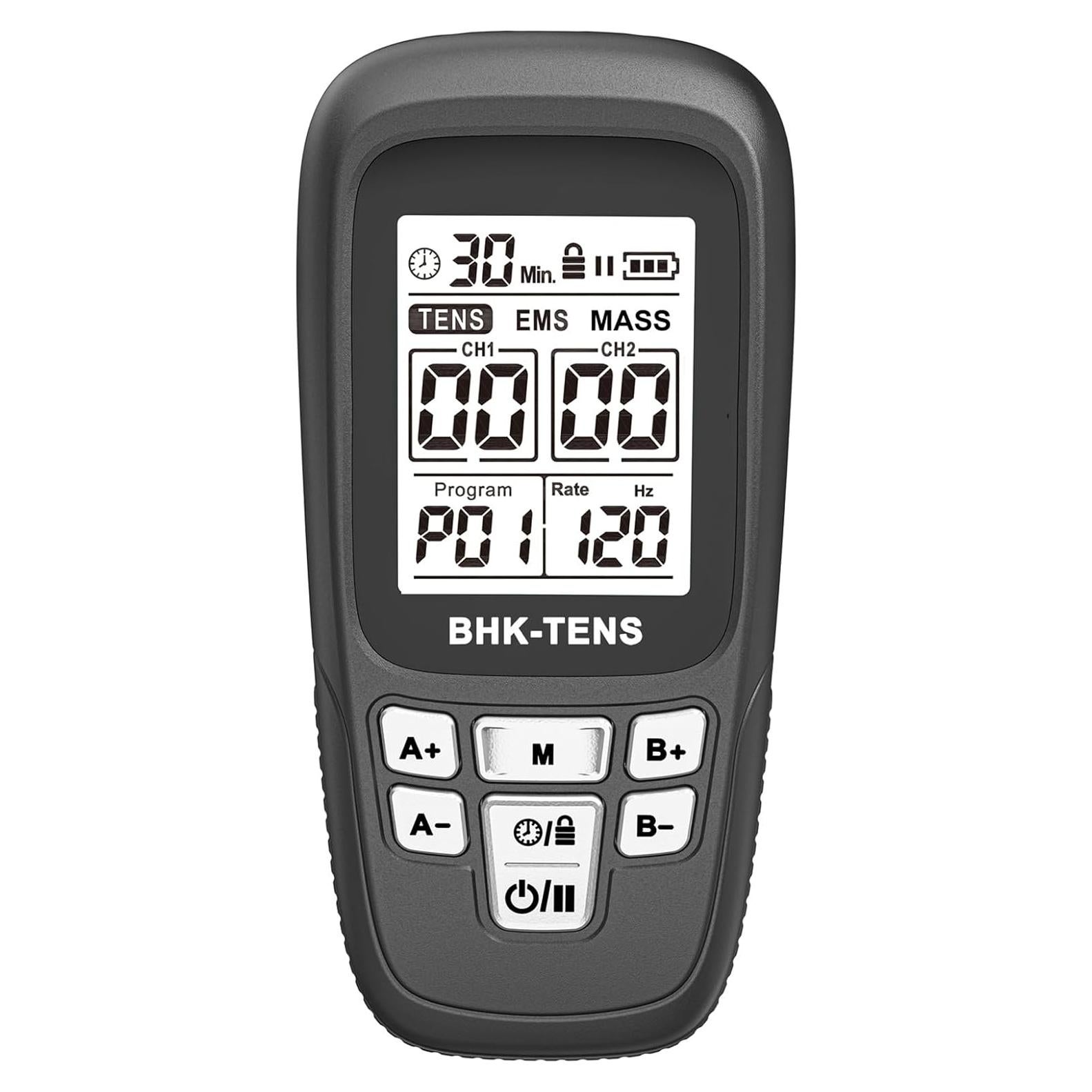 Estimulador Muscular TENS EMS BHK-TENS 24 Modos 40 Niveles