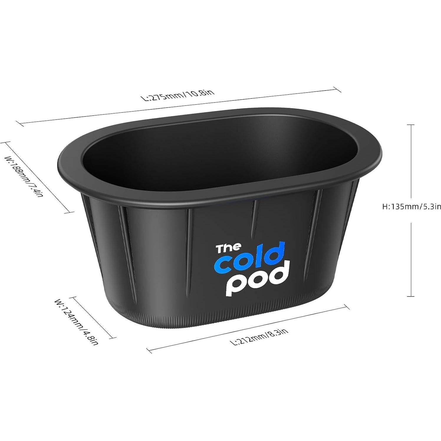 Molde de Hielo The Cold Pod 2 Piezas 3,18 kg Silicona