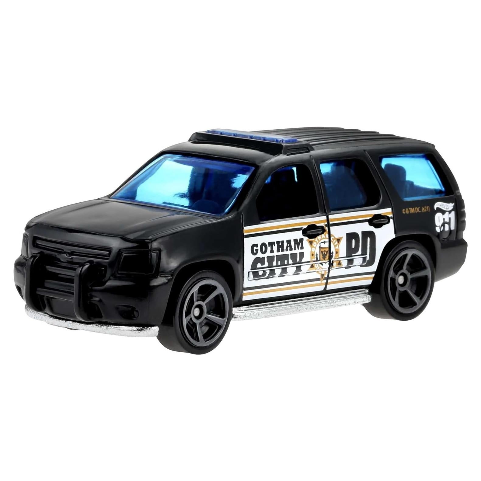 Hot Wheels Chevy Tahoe Gotham City PD 1:64 Mattel