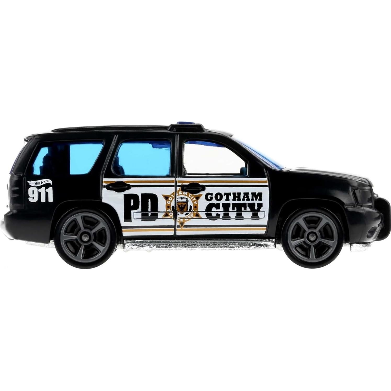 Hot Wheels Chevy Tahoe Gotham City PD 1:64 Mattel