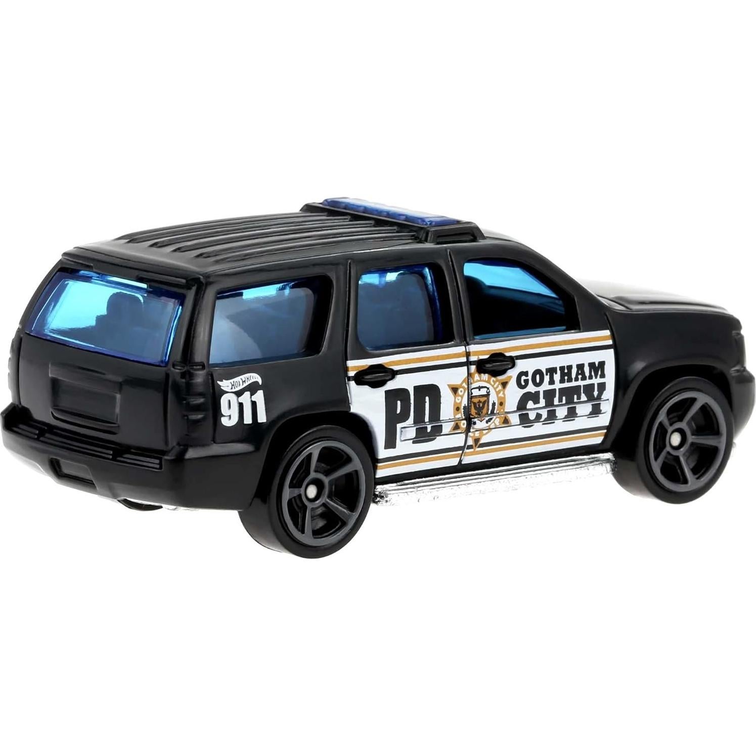 Hot Wheels Chevy Tahoe Gotham City PD 1:64 Mattel