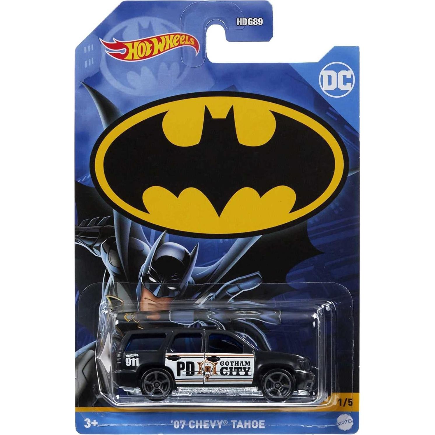 Hot Wheels Chevy Tahoe Gotham City PD 1:64 Mattel