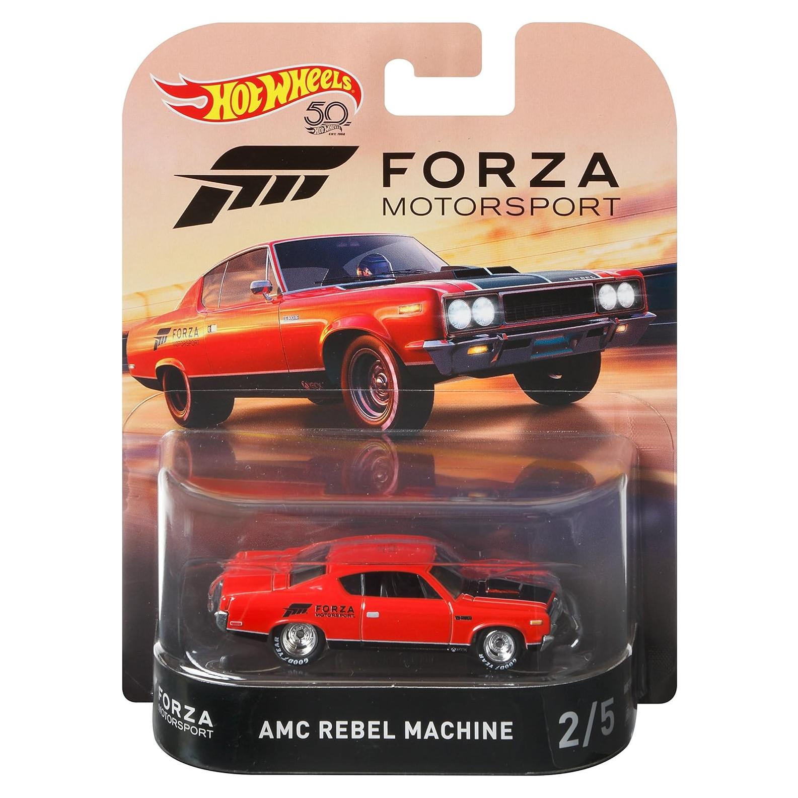 Hot Wheels 1970 AMC Rebel Machine 1:64 Mattel Coleccionable