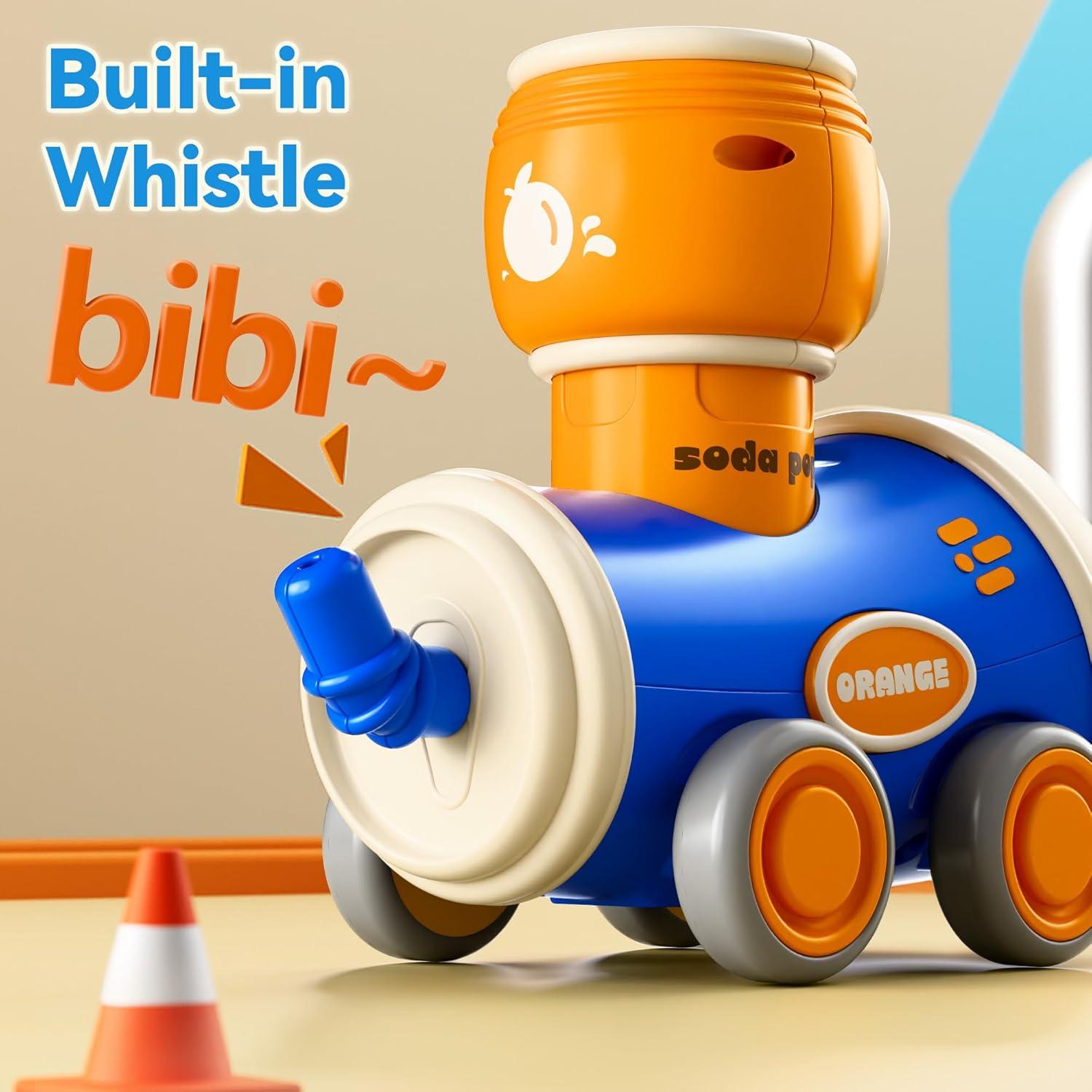 Conjunto de Juguetes de Coche iPlay, iLearn para Niños 1-3 Años